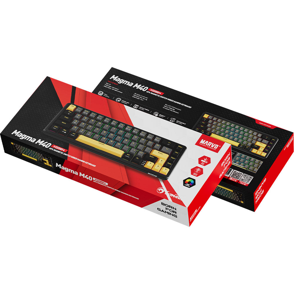 Tastatura Mecanica cu contacte magnetice Marvo KG964 Magma M40