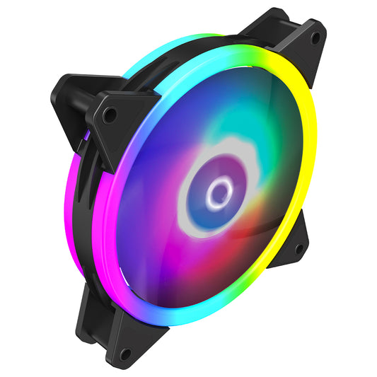 Ventilator 140 mm AQIRYS Cetus 6P-14DLI22B-RGB