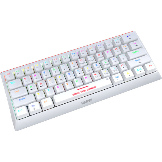 Tastatura Marvo KG962G white
