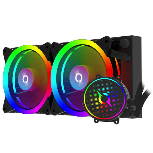 Sistem de racire cu lichid AQIRYS Aquarius 240 AiO Black