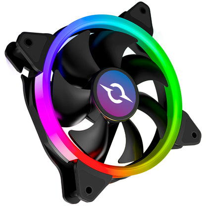 Ventilator 120 mm AQIRYS Cetus 4P-12SL12-RGB