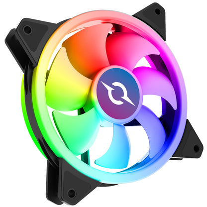 Ventilator 140 mm AQIRYS Cetus 6P-14DLI22B-RGB