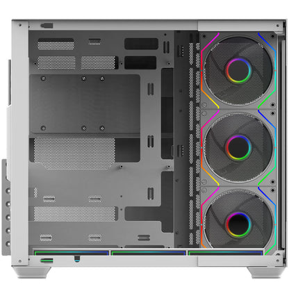 Carcasa AQIRYS Orcus white ARGB