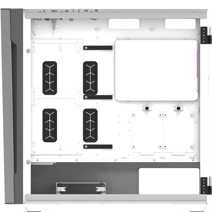 Carcasa AQIRYS Aquilla White ARGB