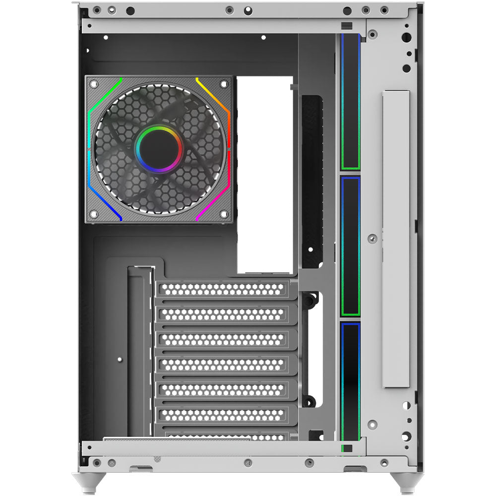 Carcasa AQIRYS Orcus white ARGB