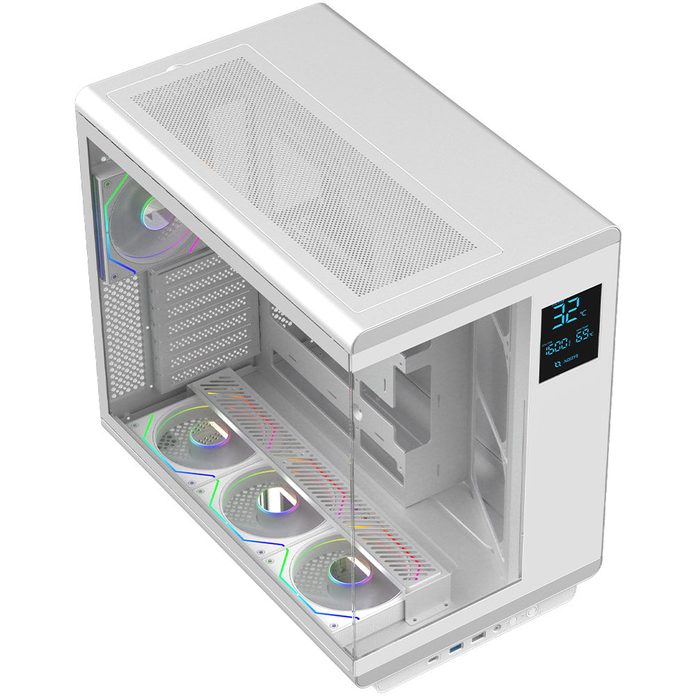 Carcasa AQIRYS Draco White ARGB
