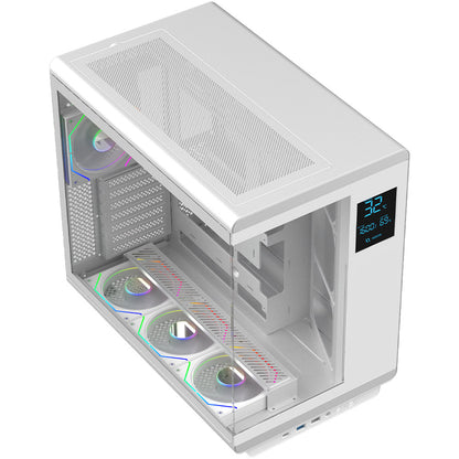 Carcasa AQIRYS Draco White ARGB