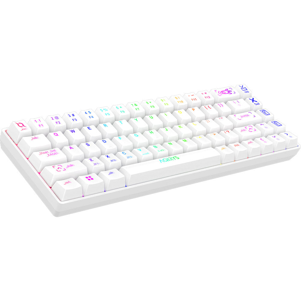 Tastatura wireless AQIRYS Mira White 2.0
