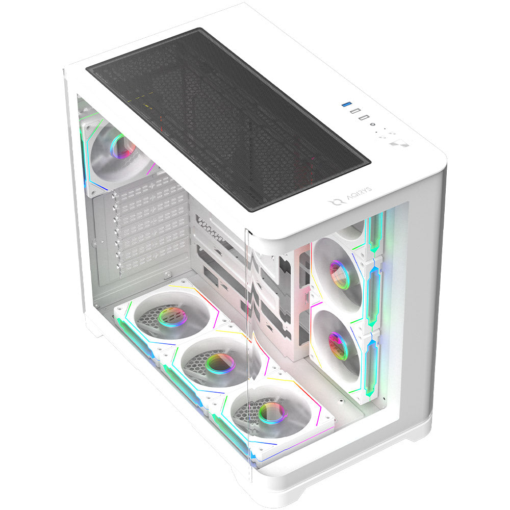 Carcasa AQIRYS Europa White ARGB