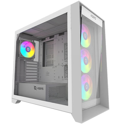Carcasa AQIRYS XO-1 White ARGB