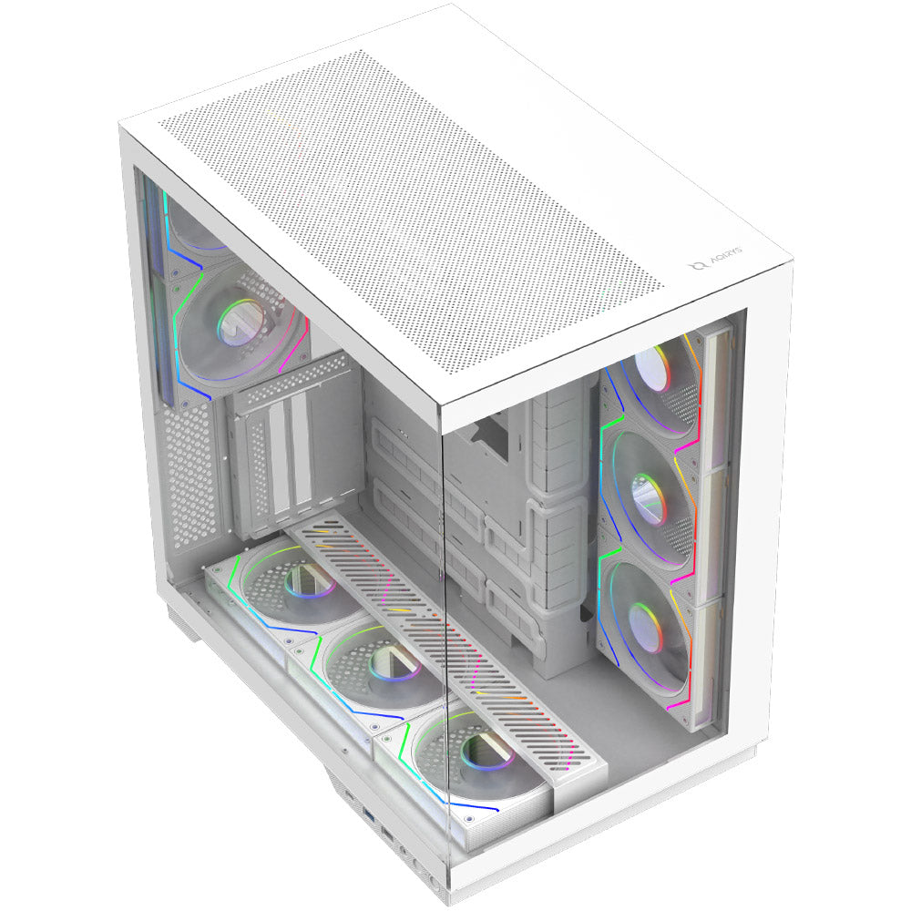 Carcasa AQIRYS Janus white ARGB