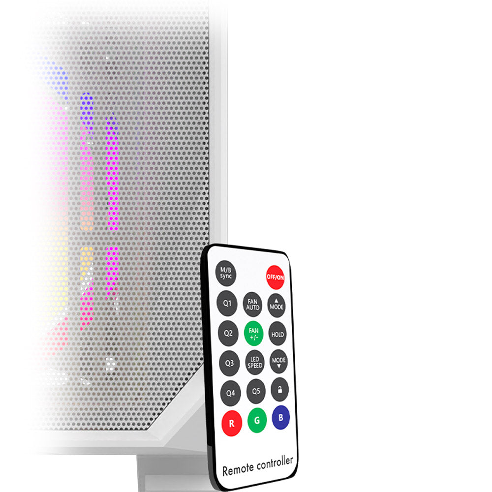 Carcasa AQIRYS Arcturus Pro White ARGB