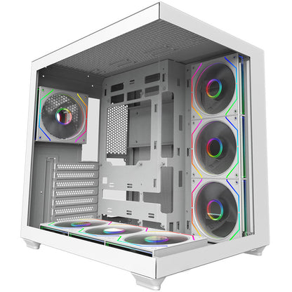 Carcasa AQIRYS Orcus white ARGB