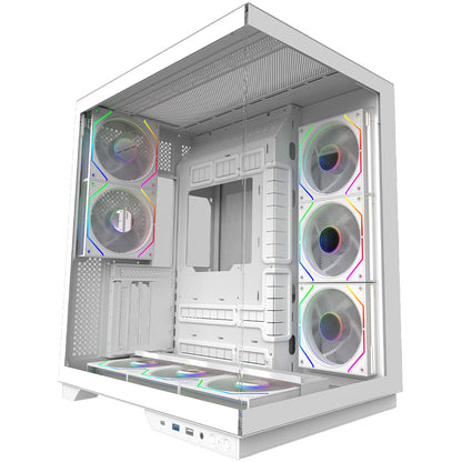 Carcasa AQIRYS Janus white ARGB