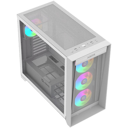Carcasa AQIRYS XO-1 White ARGB