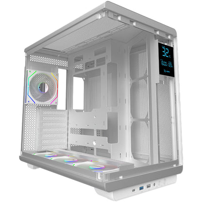 Carcasa AQIRYS Draco White ARGB