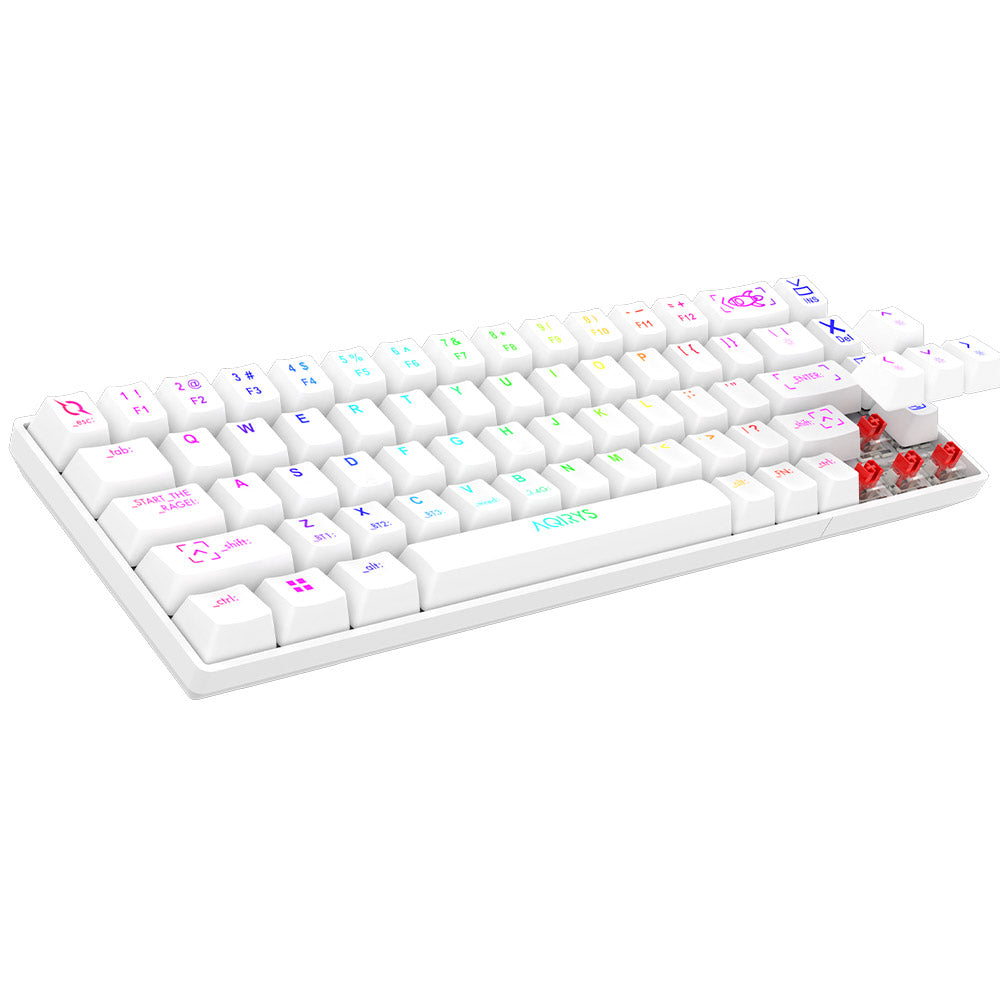 Tastatura wireless AQIRYS Mira White 2.0