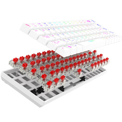 Tastatura wireless AQIRYS Mira White 2.0