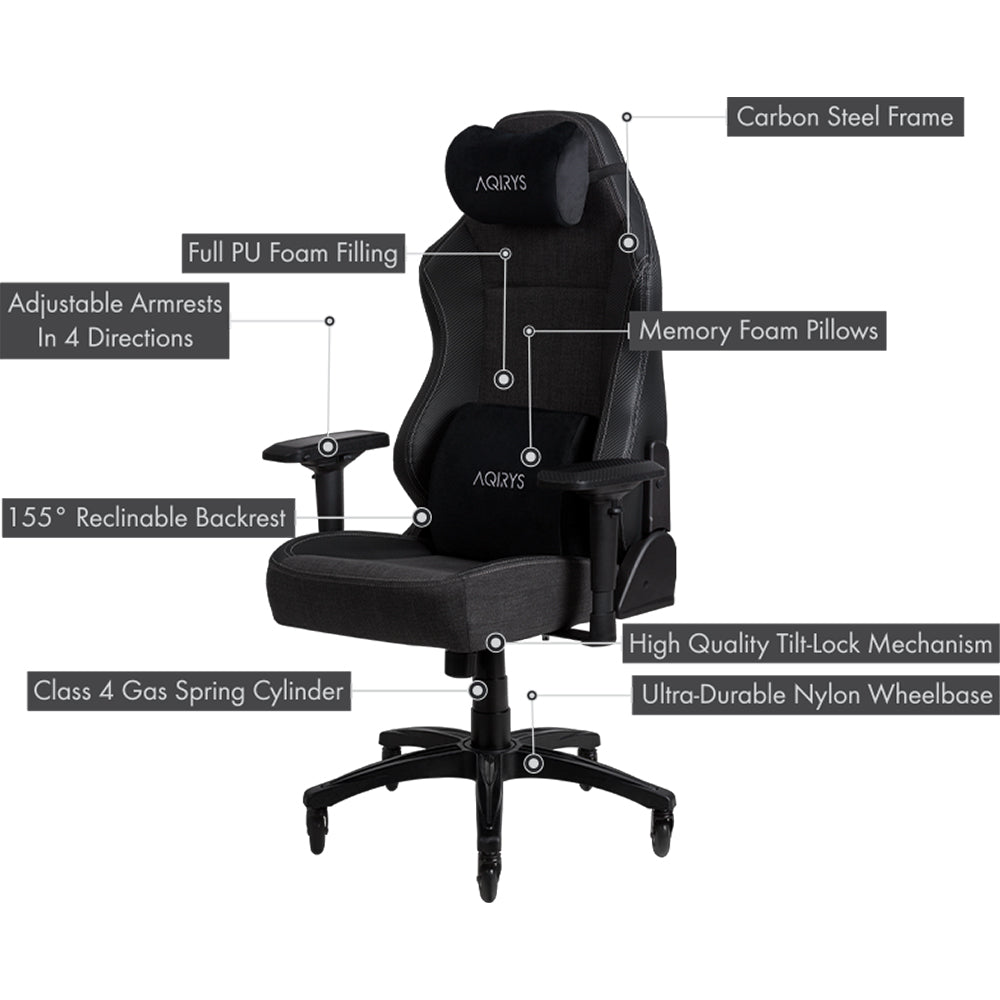 Scaun pentru gaming AQIRYS Tarvos