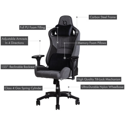 Scaun pentru gaming AQIRYS Fenrir XL
