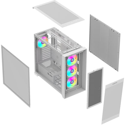 Carcasa AQIRYS XO-1 White ARGB