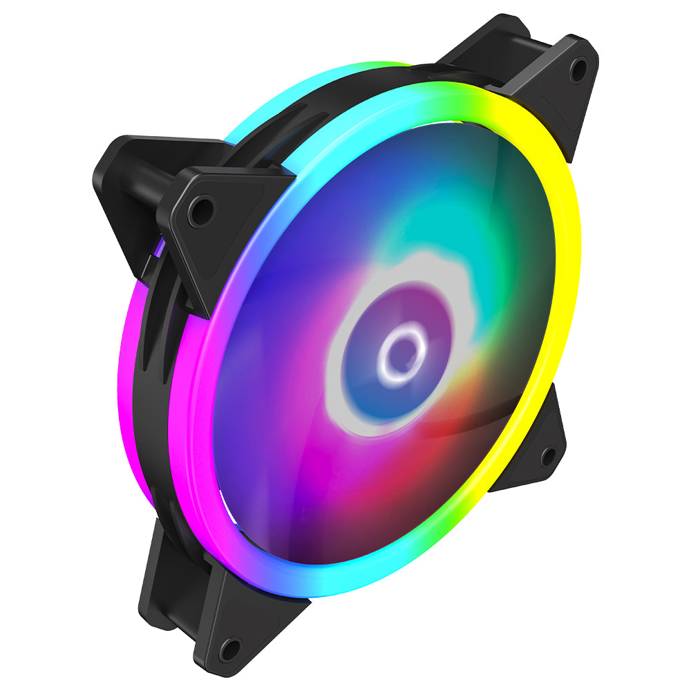 Ventilator 140 mm AQIRYS Cetus 6P-14DLI22B-RGB