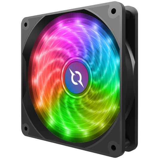 Ventilator 120 mm AQIRYS Cetus 4P-12LD12-RGB