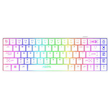 Tastatura wireless AQIRYS Mira White 2.0