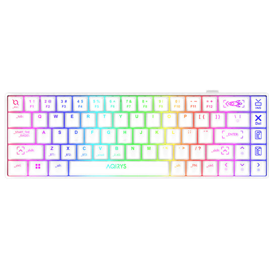 Tastatura wireless AQIRYS Mira White 2.0
