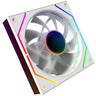 Ventilator 120 mm AQIRYS Cetus 4P-12SLI26W-ARGB