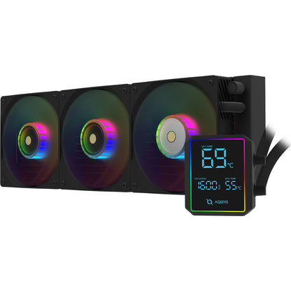 Sistem de racire cu lichid AQIRYS Aurora 360 AiO Black