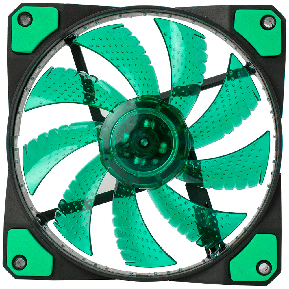 Ventilator 120 mm Marvo FN-11 green LED