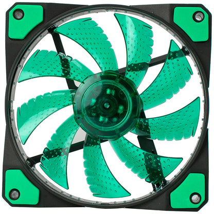 Ventilator 120 mm Marvo FN-11 green LED