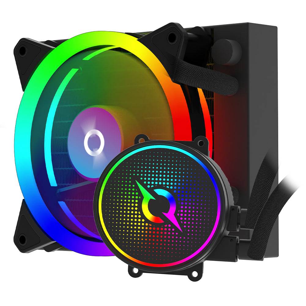 Sistem de racire cu lichid AQIRYS Aquarius 120 AiO Black