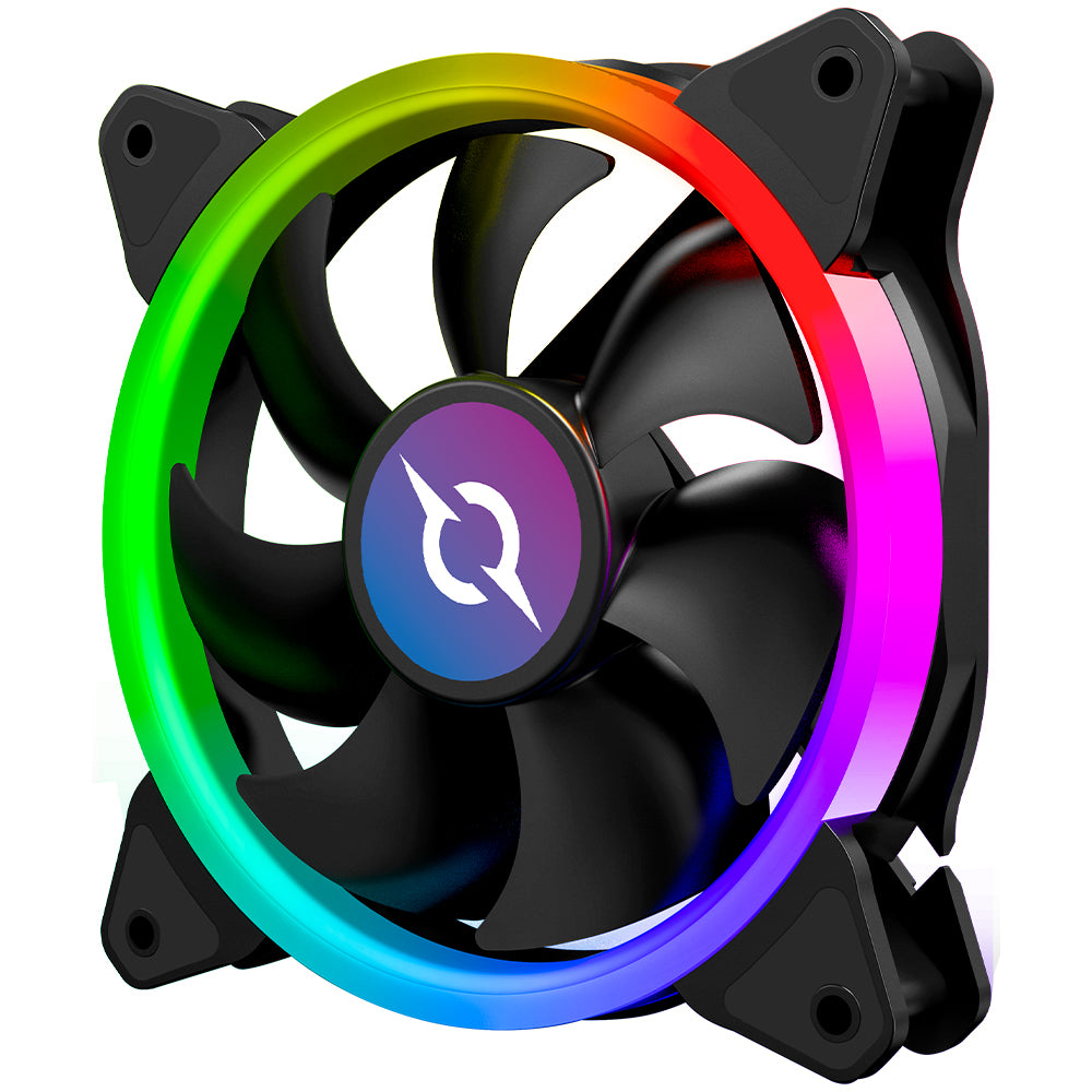 Ventilator 120 mm AQIRYS Cetus 4P-12SL12-RGB
