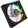 Ventilator 120 mm AQIRYS Cetus 4P-12SLI18-ARGB