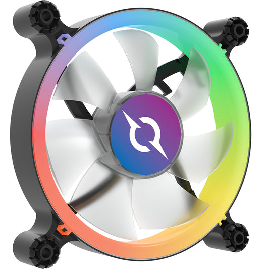 Ventilator 120 mm AQIRYS Cetus 6P-12SLI15B-RGB