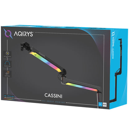 Brat de microfon AQIRYS Cassini RGB