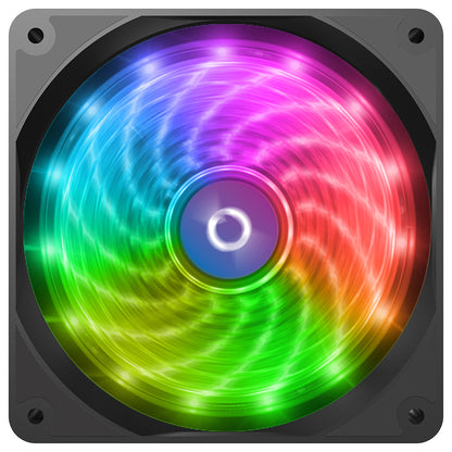Ventilator 120 mm AQIRYS Cetus 4P-12LD12-RGB