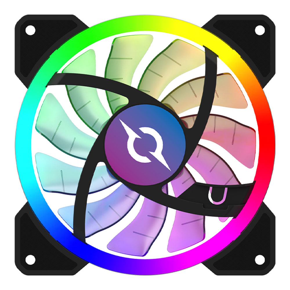 Ventilator 120 mm AQIRYS Cetus 6P-12DLI16-RGB