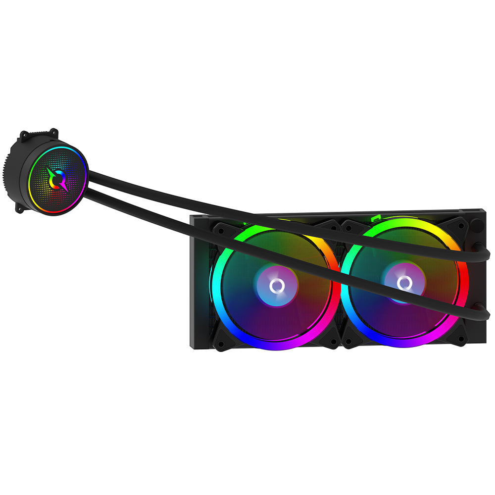 Sistem de racire cu lichid AQIRYS Aquarius 240 AiO Black