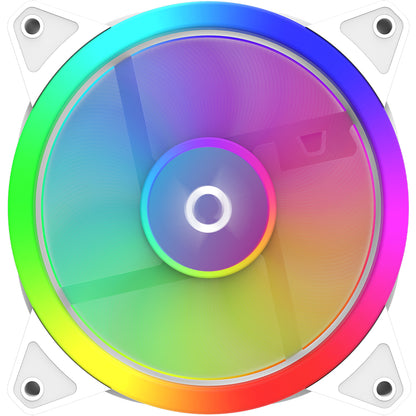 Ventilator 140 mm AQIRYS Cetus 6P-14DLI22W-RGB