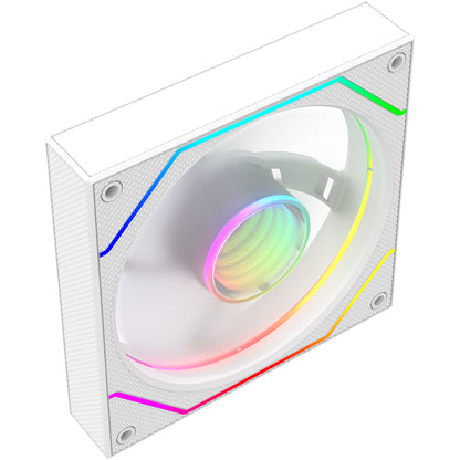 Ventilator 120 mm AQIRYS Cetus 4P-12SLI18W-ARGB