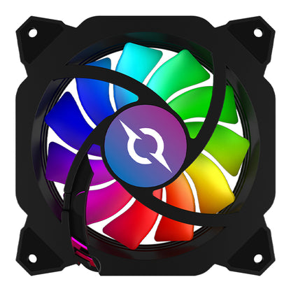 Ventilator 120 mm AQIRYS Cetus 6P-12SLI24-RGB