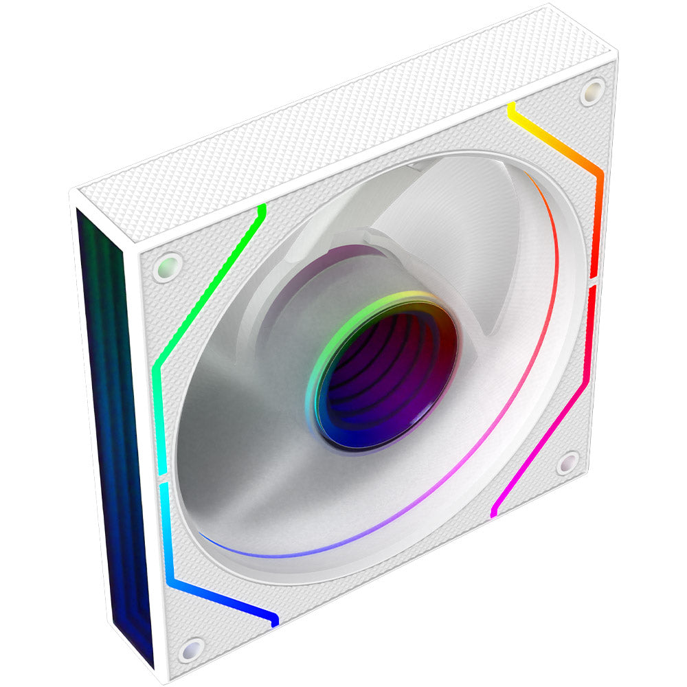 Ventilator 120 mm Reverse Blade AQIRYS Cetus 4P-12RB26W-ARGB