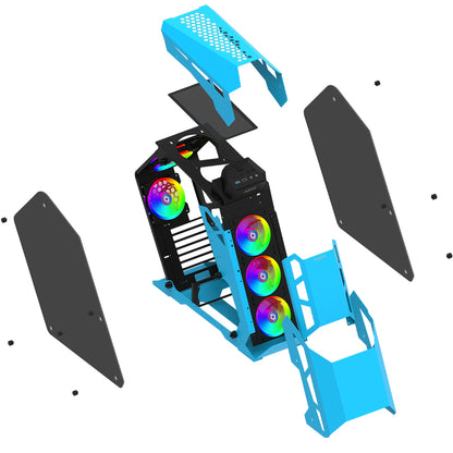 Carcasa AQIRYS Procyon blue ARGB