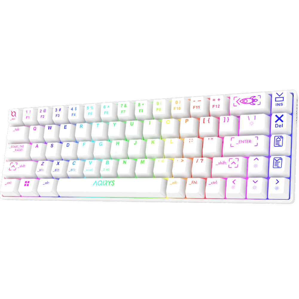 Tastatura wireless AQIRYS Mira White 2.0