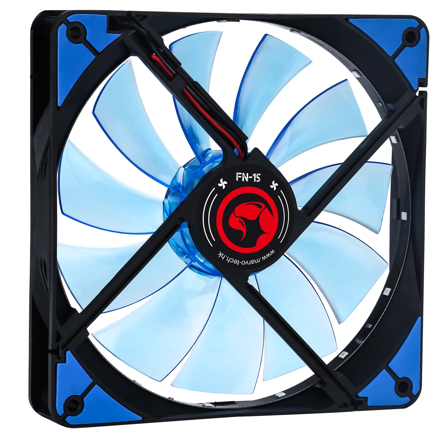 Ventilator 140 mm Marvo FN-15 blue LED