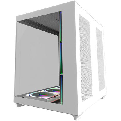 Carcasa AQIRYS Orcus white ARGB