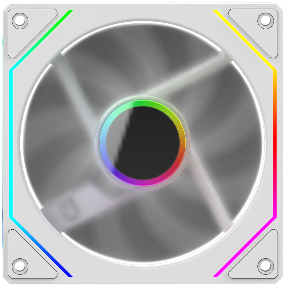 Ventilator 120 mm AQIRYS Cetus 6P-12SLI17W-ARGB